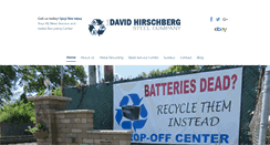 Desktop Screenshot of davidhirschbergsteel.com